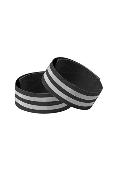 Choice 5CM Black Reflective Bands For Wrist Arm Ankle Leg High Visibility Ref...