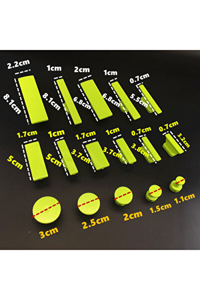 Choice 16 قطعة / 32 قطعة من ألسنة سحب لإزالة انبعاجات هيكل السيارة بدون طلاء،...