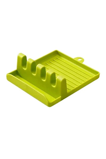 Choice 1PCS green Pan Lid Holder Supports Spoons Pot Cover Rests Spatula Stan...