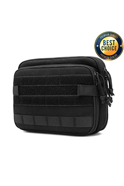 Choice حقيبة تخزين متعددة الأغراض من بي كي تاكتيكال بنظام مول، حقيبة إسعافات أولية محمولة للاستخدام الخارجي، حقيبة طبية كبيرة متعددة الوظائف