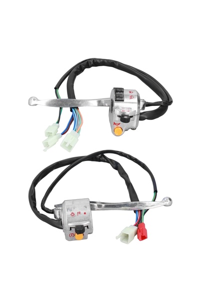 Choice Other 2pcs 22mm Drum Brake Handlebar Switch Left Right Motorcycle Hand...