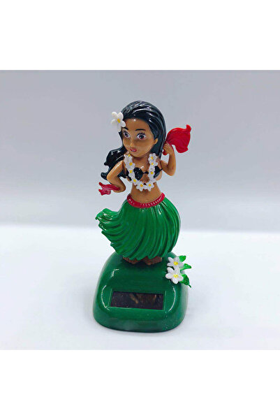 Choice زينة سيارة خضراء من النوع A، زينة تعمل بالطاقة الشمسية، دمية هزازة الر...