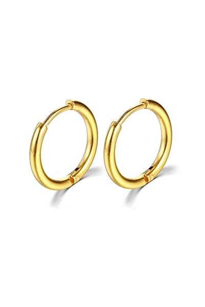 Choice 10mm A1-1Pair-Golden 1Pair 316L Stainless Steel Small Hoop Earrings fo...