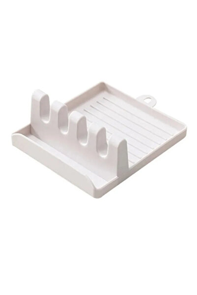 Choice 1PCS white Pan Lid Holder Supports Spoons Pot Cover Rests Spatula Stan...