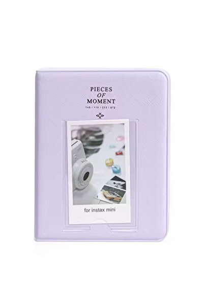 Choice ألبوم صور بنفسجي اللون، 64 جيبًا، لكاميرات التصوير الفوري، لحفظ الصور ...