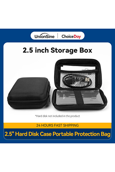Choice 2.5'' Hard Disk Case Portable HDD Protection Bag for External 2.5 inch Hard Drive/Earphone/U Disk...