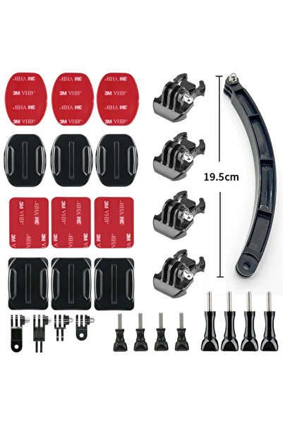 Choice مجموعة ملحقات صفراء اللون، تتضمن محول تثبيت، وحزام صدر، وعصابة رأس، مت...
