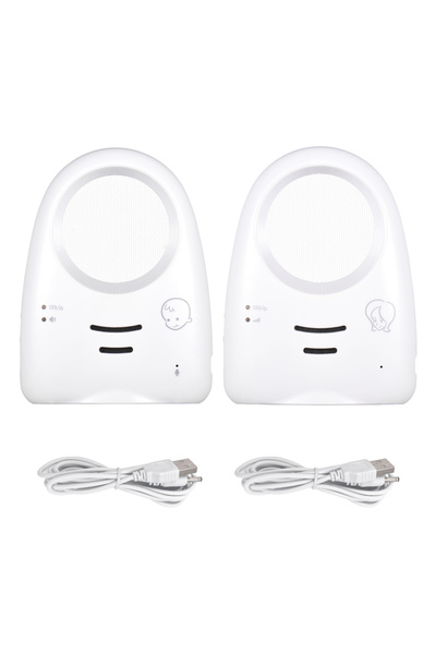 Choice WHITE Portable 2.4GHz Wireless Digital Audio Baby Monitor One-Way Talk Crystal Clear Baby Cry Detect