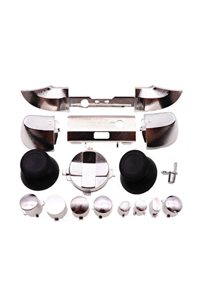 Choice A YUXI For Xbox Series S X Controller Replacement Buttons Chrome Plate...