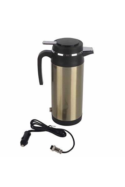 Choice 24V 1000ML 12V/24V Stainless Steel Electric in Car Kettle Travel Therm...