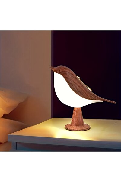 Choice مصباح ليلي LED بني محمر بثلاثة ألوان، مفتاح لمس، مصباح جانبي للسرير، ق...