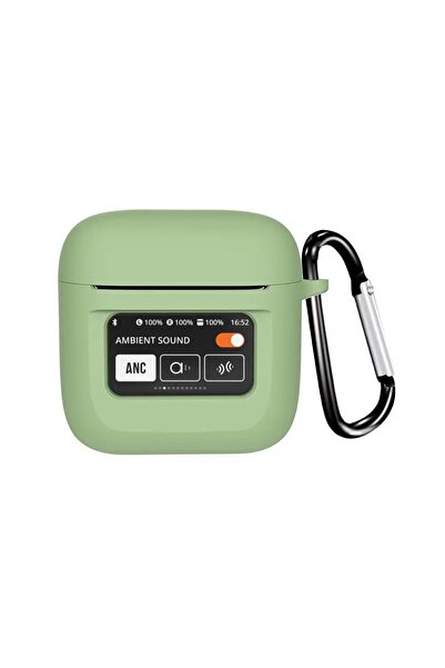 Choice جراب سيليكون ناعم لحماية سماعة JBL Tour Pro 2 اللاسلكية، مناسب للشحن، ...