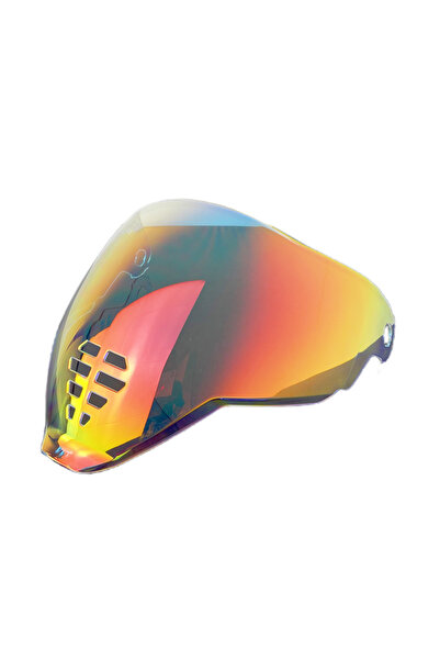 Choice قناع Airflite باللون الأحمر الشفاف من Revo لـ ICON Airflite IC06 عدسة ...