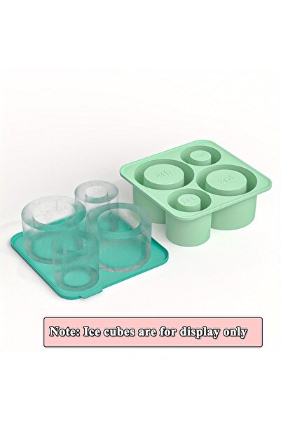 Choice1 صينية مكعبات ثلج خضراء لأكواب ستانلي سعة 20 أونصة، 30 أونصة، 40 أونصة...
