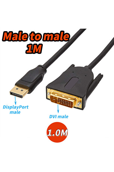 Choice choose model male to male 1M DisplayPort to DVI Cable 1080P DP to DVI-D monitor cable DisplayPort in
