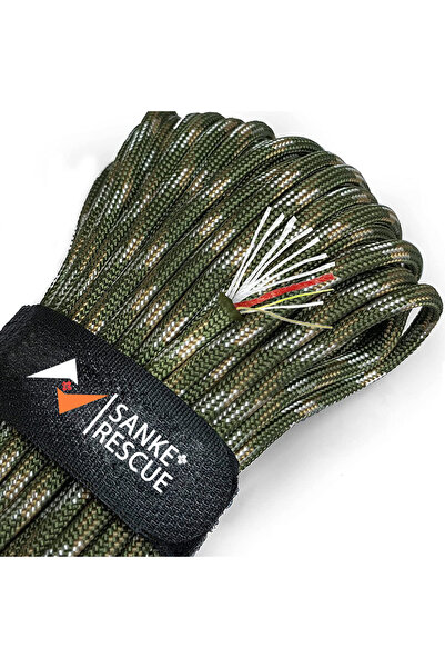 Choice حبل باراكورد مموه للنجاة، حبل مظلة، حبل نار، حبال نجاة 11 في 1، من الن...