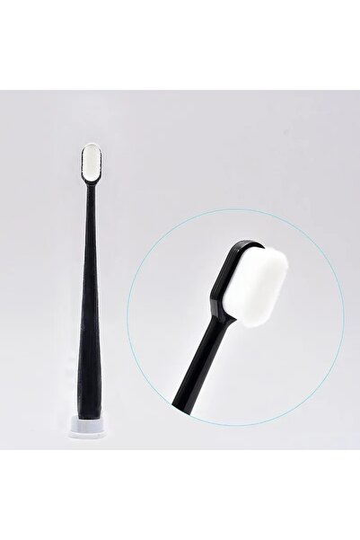Choice13 PT-black 1pc Adult Toothbrush Ultra Soft-bristled Toothbrush Nano To...