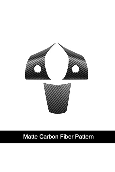 Choice ألياف كربونية غير لامعة لعجلة قيادة تسلا موديل 3 وموديل Y، مصنوعة من م...