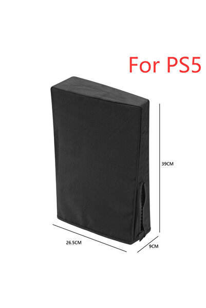 ANENG غطاء أسود عمودي مقاوم للغبار لجهاز الألعاب PS5، جراب واقي مضاد للخدش، غ...