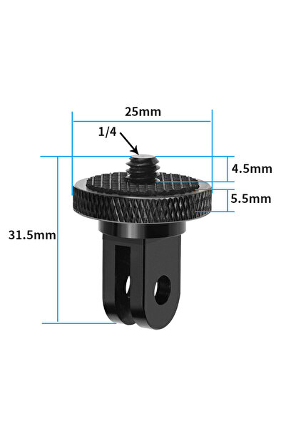 Choice محول تثبيت ثلاثي القوائم صغير قياسي عالمي أسود اللون مصنوع من الفولاذ ...
