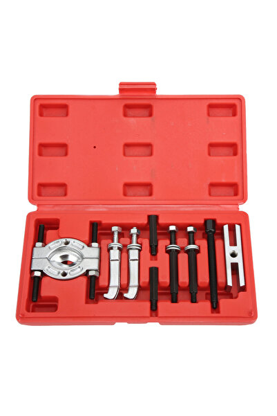 Choice Red 9Pcs/Set Practical Bearing Puller Separator Car Bearing Removal Tool Puller with Box Auto Inter