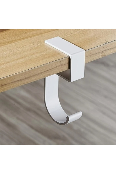 Choice5 VIKEFON White 2 Multi Functional Headphone Stand Table Side Hanging S...
