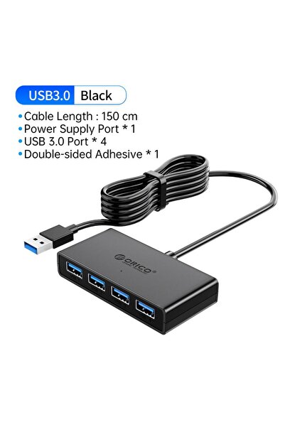 choice2 Orico USB HUB 150CM ORICO Hub USB 4 Ports Multi USB 3.0 Hub USB Split...