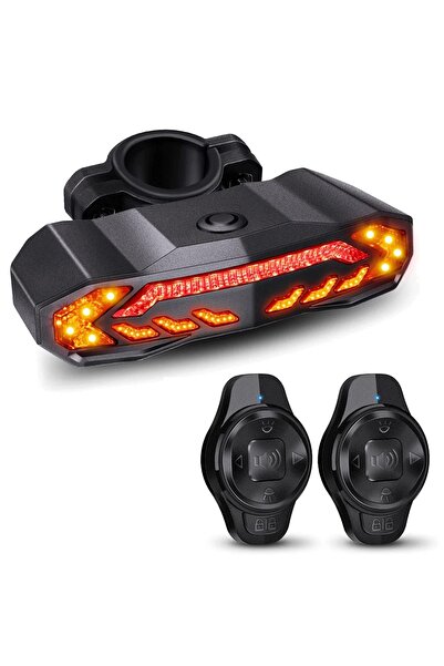 Choice مجموعة B Rkbye: إشارات انعطاف للدراجة، ضوء خلفي قابل لإعادة الشحن، ضوء...