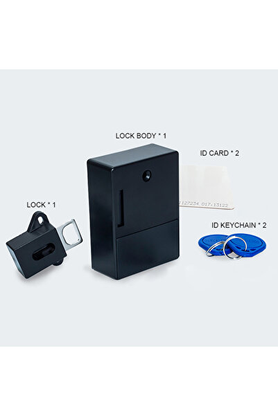 Choice Black Invisible Sensor Lock EMID IC Card Drawer Digital Cabinet Intelligent Electronic RFID Locks Fo