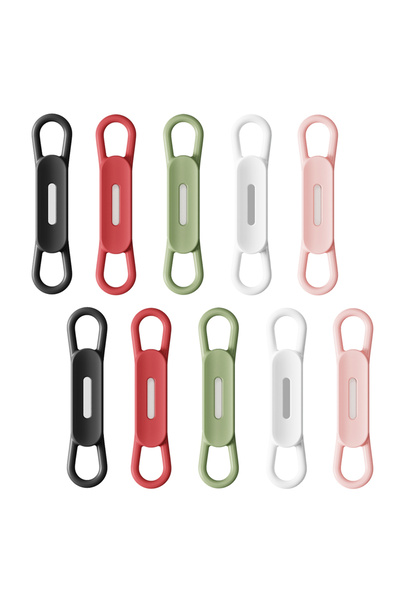 Choice12 حامل أقلام مغناطيسي مكون من 10 قطع، مصنوع من السيليكون، قابل للتعديل...