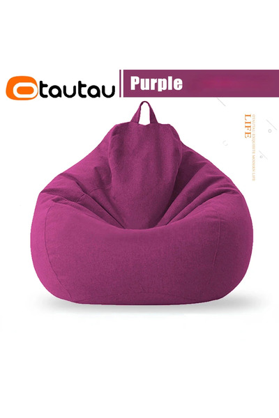 Choice غطاء وسادة بين باج كبير من القطن والكتان من OTAUTAU، مقاس 100 سم (3.3 ...