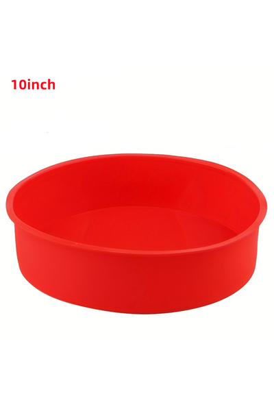 Choice قالب كيك دائري من السيليكون مقاس 10 بوصات، صينية كيك غير لاصقة مقاس 4/...
