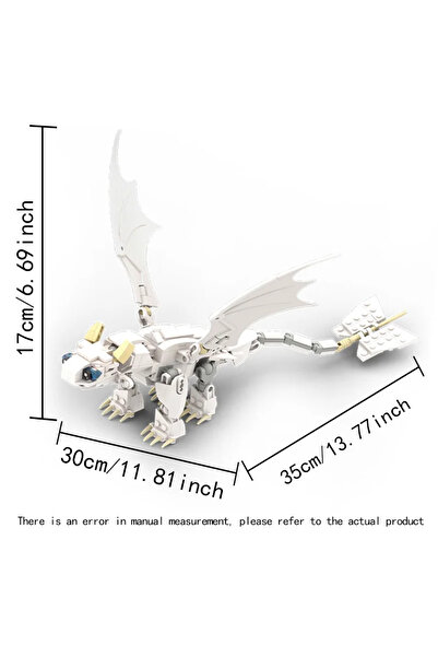 Choice no box MOC Movie Train Dragon Figure Bricks Construction Toys For Boy Toothless Night Furied Dragon