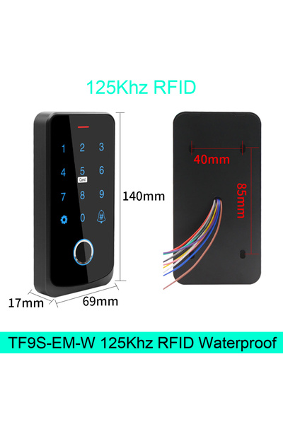 Choice TF9S-EM Fingerprint Lock Opener Access Control Keyboard Smart Fingerprint ID IC Card Lock Keypad