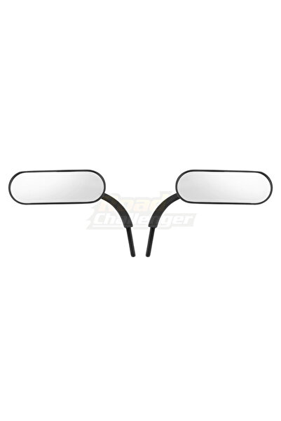 Choice1 Black Adjustable Motorcycle Rearview Side Rear View Mirror For Harley...