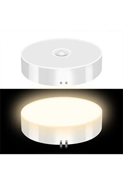 Choice Warm White Light 3Pcs PIR Motion Sensor LED Night Light USB Rechargeab...