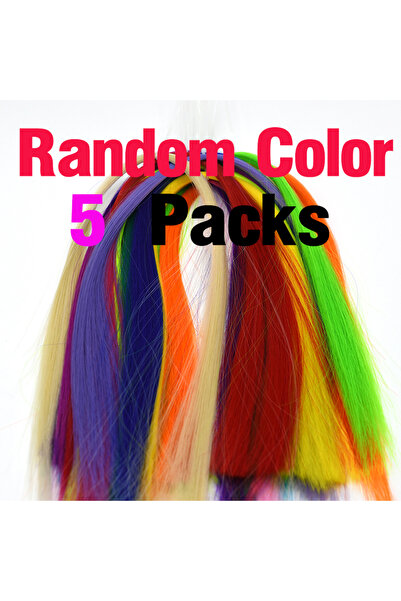 Choice 5 قطع من خيوط الصيد المعدنية العاكسة بألوان ليزرية متنوعة، 5 ألوان عشو...