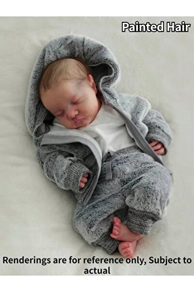 Choice دمية ليفي بوي، 17 بوصة (42 سم)، مصنوعة يدويًا من السيليكون بالكامل، دم...