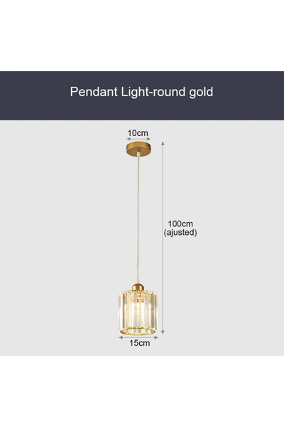 Choice إضاءة ذهبية دائرية حديثة فاخرة لغرفة النوم بجانب السرير، ثريا صغيرة بسيطة، إضاءة بار أو مطعم أو غرفة