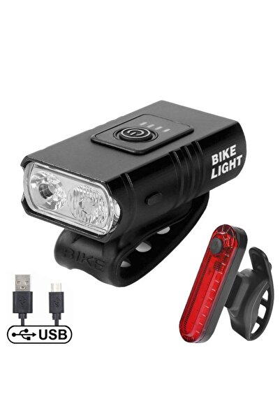 Choice مصباح خلفي للدراجة T6-056، مصباح أمامي LED T6 قابل لإعادة الشحن عبر من...