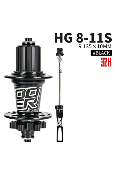 Choice محور دراجة خلفي بستة مسامير، مقاس 135 × 10 مم، 32 فتحة، من نوع Koozer ...