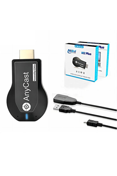 Choice جهاز استقبال تلفزيوني أزرق بدقة 1080 بكسل M2 Plus متوافق مع HDMI، دونج...