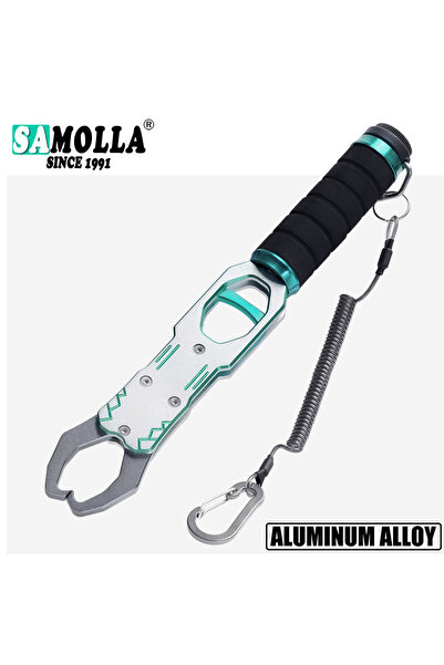 Choice مجموعة ملحقات كماشة صيد جديدة من سامولا، مصنوعة من سبائك الألومنيوم، و...