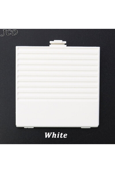 Choice غطاء بطارية بديل لجهاز جيم بوي كلاسيك GB DMG، أبيض اللون، قطعتان، من JCD