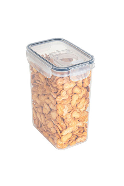 Choice 2.0L Sealed Plastic Food Storage Box Cereal Candy Dried Jars With Lid ...