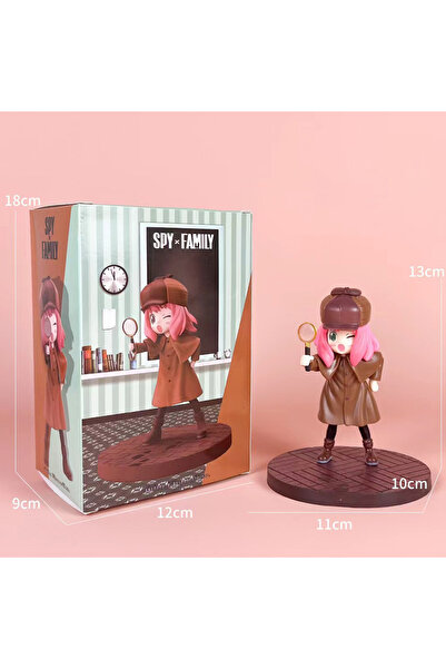 BANDAI مع العلبة، دمية شخصية أنيا يور لويد فورجر من سلسلة أنمي Spy X Family اليابانية، مع صندوق، شخصية كرتونية من سلسلة أنمي Spy X Family.