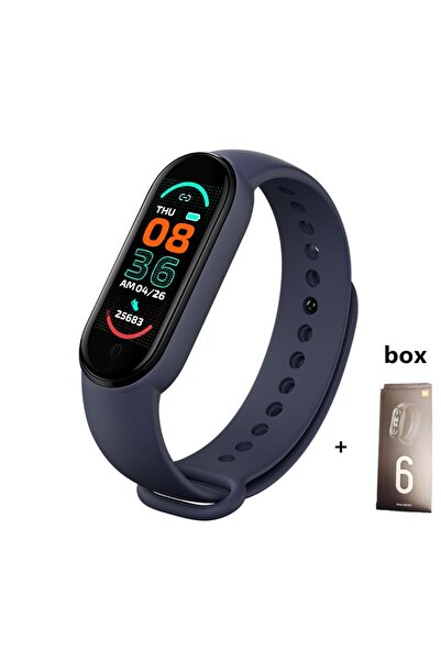 Choice Blue M6 Smart Bracelet Multi-Function Heart Rate Blood Pressure Monito...