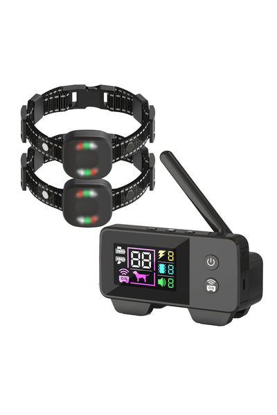 choice2 For 2 Dogs 200m Dog Wireless Rechargeable Electric Fence, IP68 Waterp...