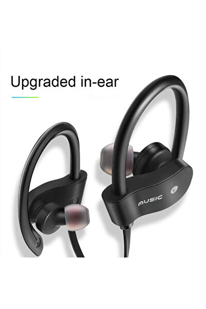 Choice black Sports Wireless Bluetooth Headset Running Stereo Bluetooth Earphones Mini Earbuds Ear Hanging
