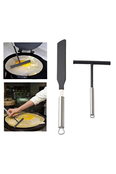 Choice طقم مكون من قطعتين من أداة فرد الكريب وملعقة فرد عجينة الفطائر أدوات ا...